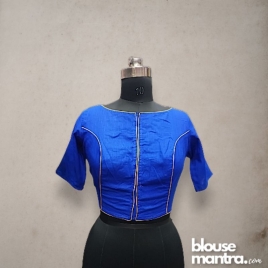 Royal Blue | Buddha Embroidery Glass Sleeve