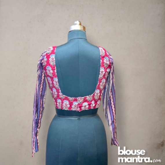 Maroo Ajrakh Interchange | Round Neck | Back Deep | Full Sleeve