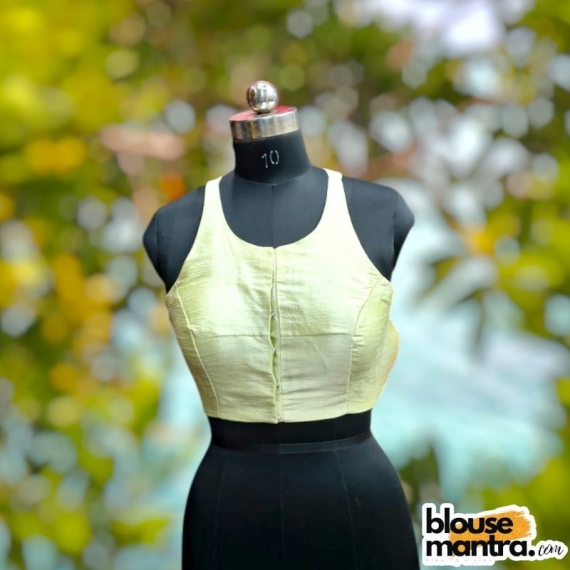 Lite Pista Raw Silk | Razor Cut Sleeveless