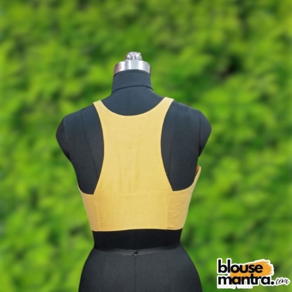 Lime Yellow Raw Silk | Razor Cut Sleeveless