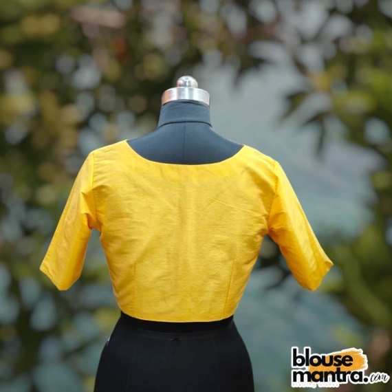  Lime Yellow Raw Silk Glass Sleeve