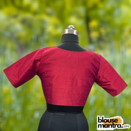 Bluish Pink Raw Silk Glass Sleeve