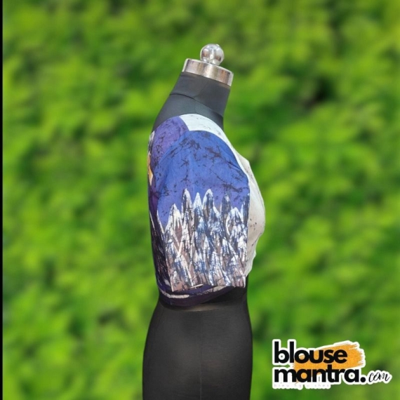 Violet Batic | Eagle Hand Paint Glass Sleeve
