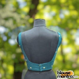  Green Mangal Giri | Square Neck Sleeveless