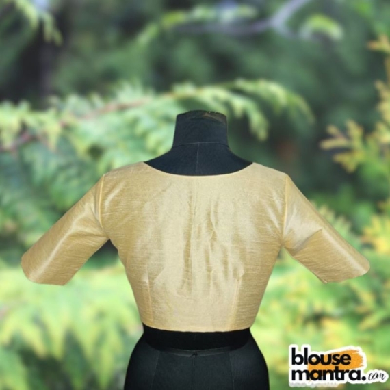 Red Velvet Sequence work | Front Dome Neck | Back Triangle cut with Wave Puff Sleeve