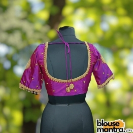 Purple Prothoma Silk | Circle Ari Glass Sleeve