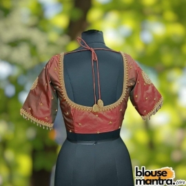 Brown Dual Prothoma Silk | Circle Ari Glass Sleeve