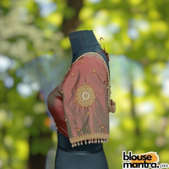 Brown Dual Prothoma Silk | Circle Ari Glass Sleeve