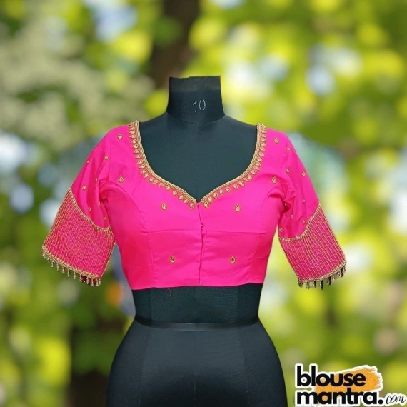 Neon Pink Prothoma Silk | Jitter Sleeve Glass Sleeve