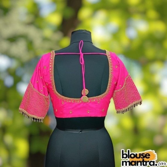 Neon Pink Prothoma Silk | Jitter Sleeve Glass Sleeve