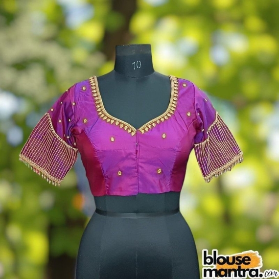 Purple Prothoma Silk | Jitter Sleeve Glass Sleeve