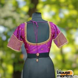 Purple Prothoma Silk | Jitter Sleeve Glass Sleeve