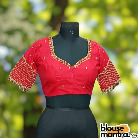 Red Prothoma Silk | Jitter Sleeve Glass Sleeve